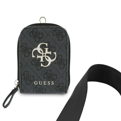 Guess Orjinal Lisanslı 4G Desenli Büyük Metal Logolu Omuz Askılı Purse El Çantası - 8