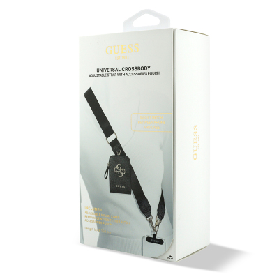 Guess Orjinal Lisanslı 4G Desenli Büyük Metal Logolu Omuz Askılı Purse El Çantası - 11