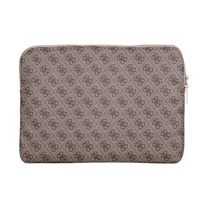 Guess Orjinal Lisanslı 4G Desenli Üçgen Logolu 14 inç Laptop Çantası - 2