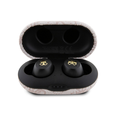 Guess Orjinal Lisanslı Klasik Metal Yazı Logolu TWS Kulak İçi Bluetooth Kulaklık - 19