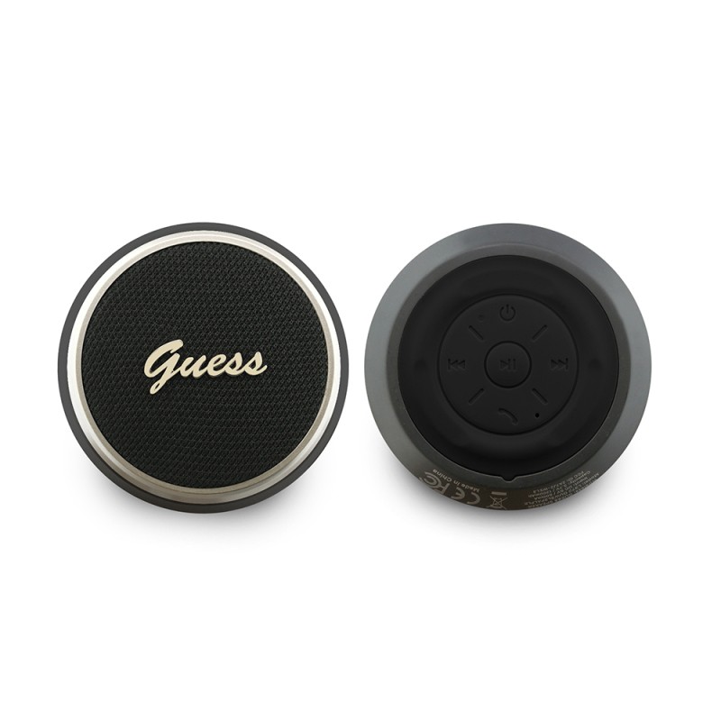 Guess Orjinal Lisanslı Metal Yazı Logolu Kulak Üstü Kulaklık ve Speaker Hoparlör 2in1 Set - 9