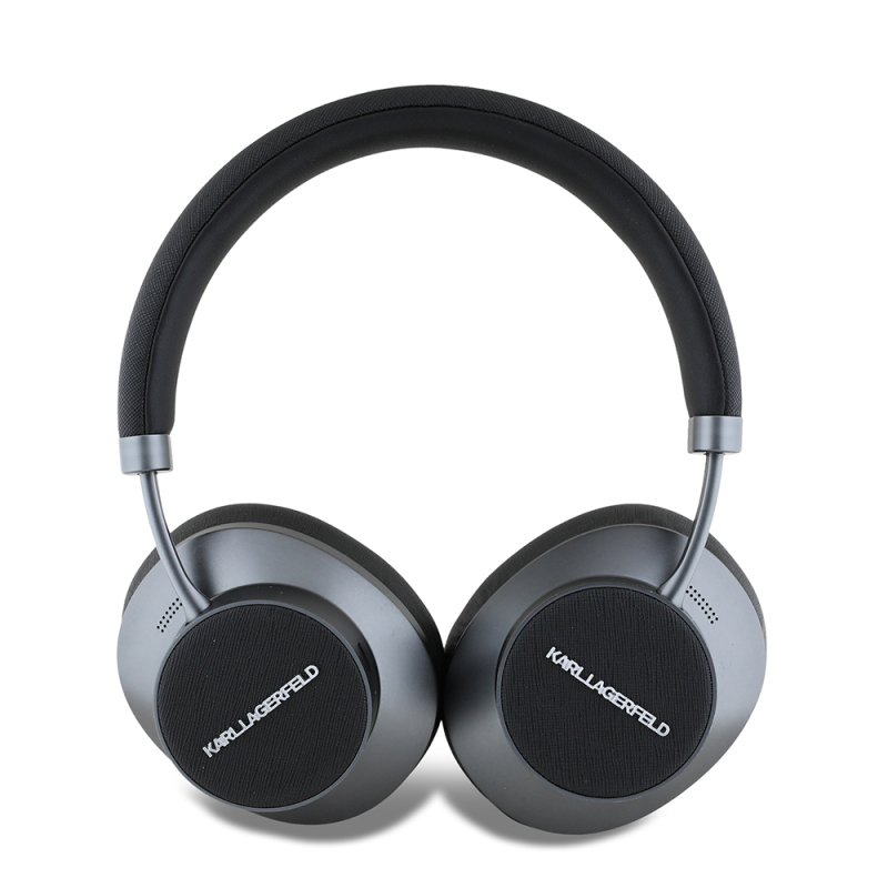 Karl Lagerfeld Orjinal Lisanslı ANC/ENC Özellikli KL Yazı Logolu Saffiano Serisi Kulak Üstü Bluetooth Kulaklık v5.3 - 4