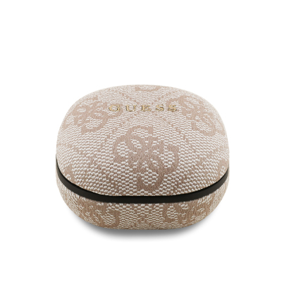 Guess Orjinal Lisanslı PU 4G Desenli Klasik Metal Yazı Logolu TWS Kulak İçi Bluetooth Kulaklık - 16