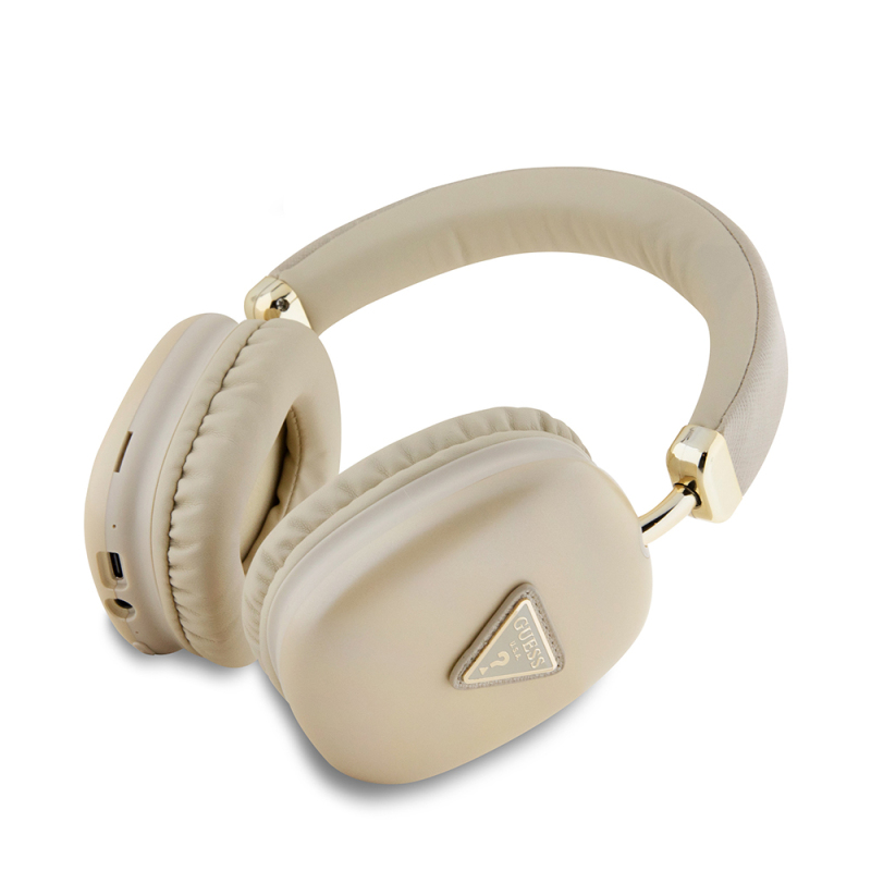 Guess Orjinal Lisanslı PU Üçgen Logolu Kulak Üstü Bluetooth Kulaklık - 11