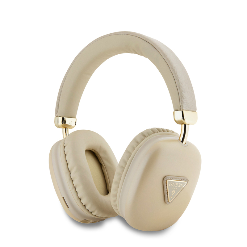 Guess Orjinal Lisanslı PU Üçgen Logolu Kulak Üstü Bluetooth Kulaklık - 4