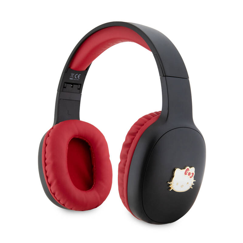 Hello Kitty Original Licensed Adjustable Metal Kitty Logo Oval Bluetooth 5.3 Headset - 9