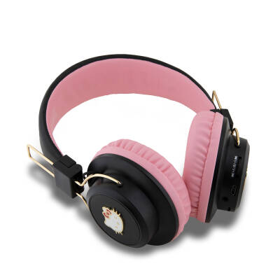 Hello Kitty Orjinal Lisanslı Ayarlanabilir Metal Kitty Logolu Yuvarlak Bluetooth 5.3 Kulaklık - 7
