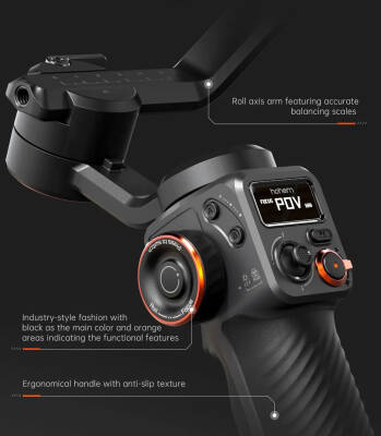 Hohem iSteady M6 3-Axis Handheld AI Artificial Intelligence Vision Sensor Gimbal Stabilizer - 20