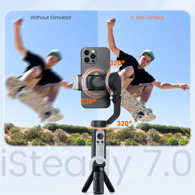 Hohem iSteady VS2 3-Axis Handheld AI Artificial Intelligence Gimbal Stabilizer with Vision Sensor - 3