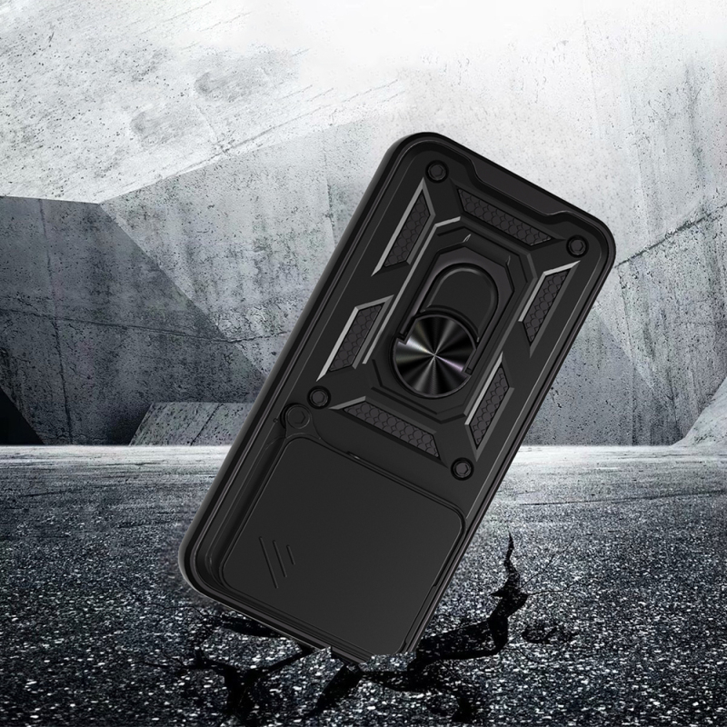 Honor 400 Case Magnetic Stand Camera Protection Zore Sliding Vega Cover - 10