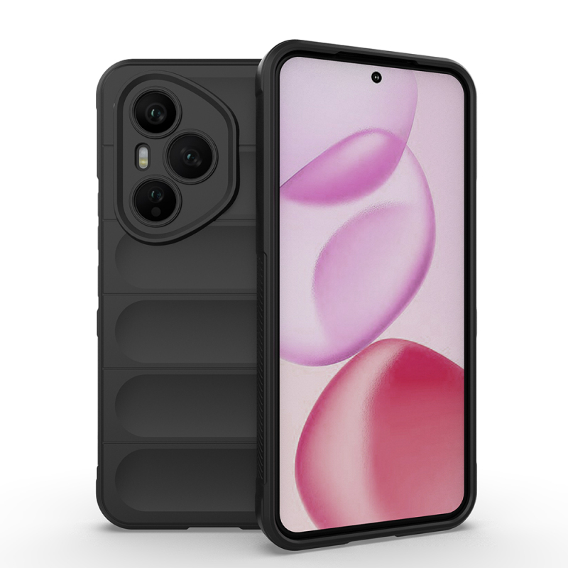 Honor 400 Pro Case Flexible TPU Hollow Back Surface Design Zore Ethnic Silicone Cover - 1