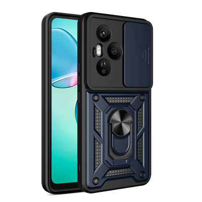 Honor 400 Pro Kılıf Magnetik Standlı Kamera Korumalı Zore Sürgülü Vega Kapak - 1