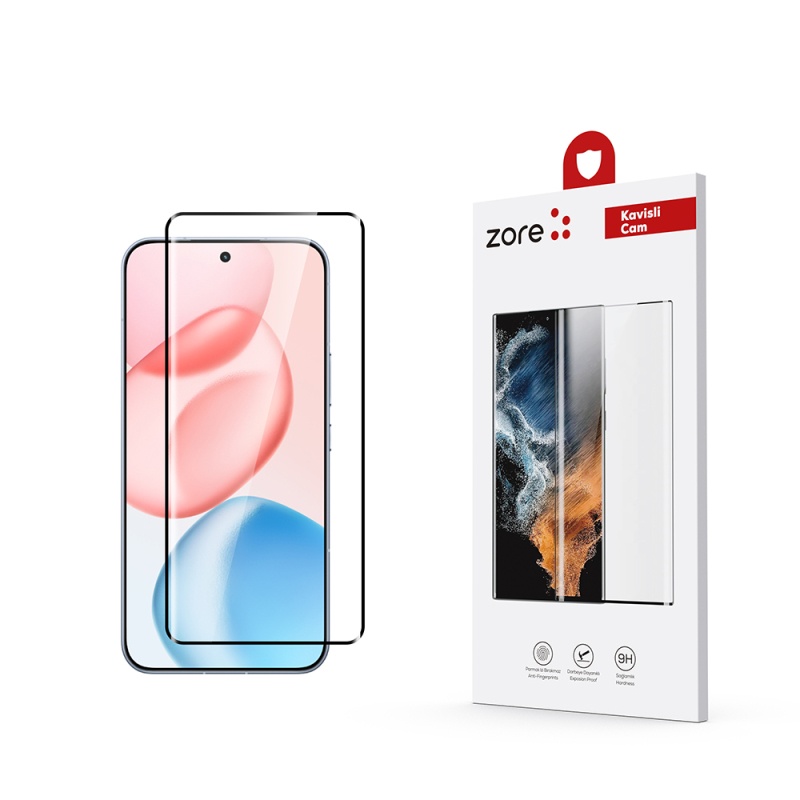 Honor 400 Zore Full Yapışkanlı Cam Ekran Koruyucu - 2