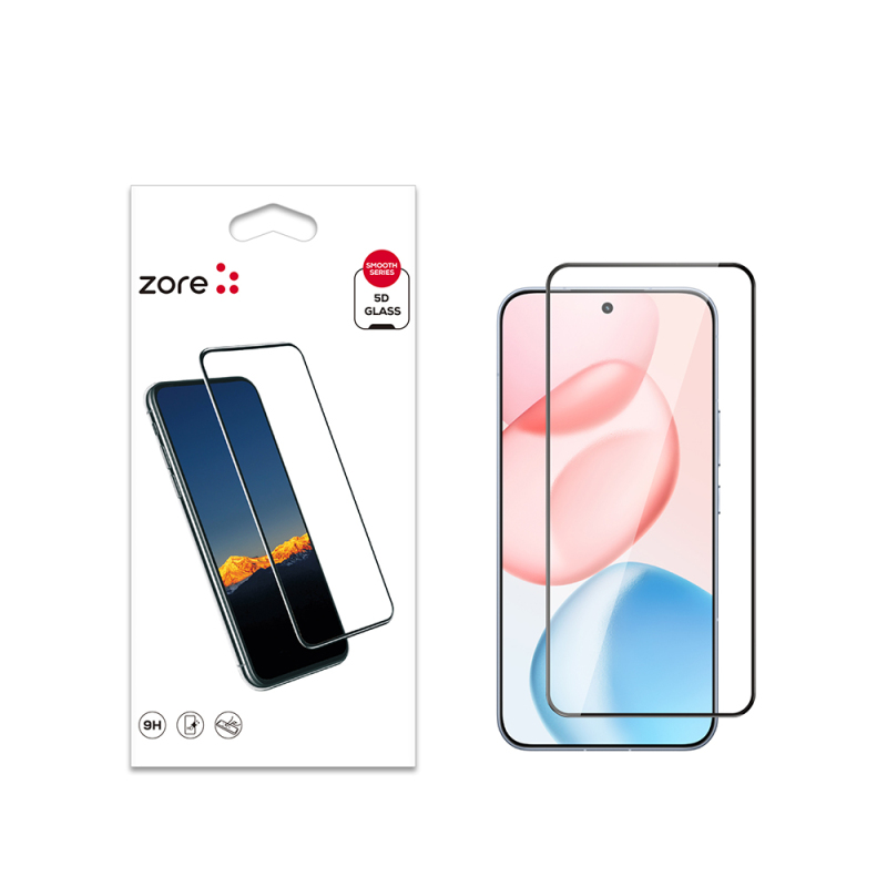 Honor 400 Zore Kenarları Kırılmaya Dayanıklı Cam Ekran Koruyucu - 1