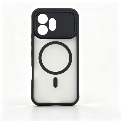 Honor 600 5G Case with M-Safe Charging and Camera Protection - Zore Lunex Cover - 3