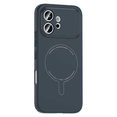 Honor 600 5G Kılıf M-Safe Şarj Özellikli Kamera Korumalı Zore Elio Sert PC Kapak - 6