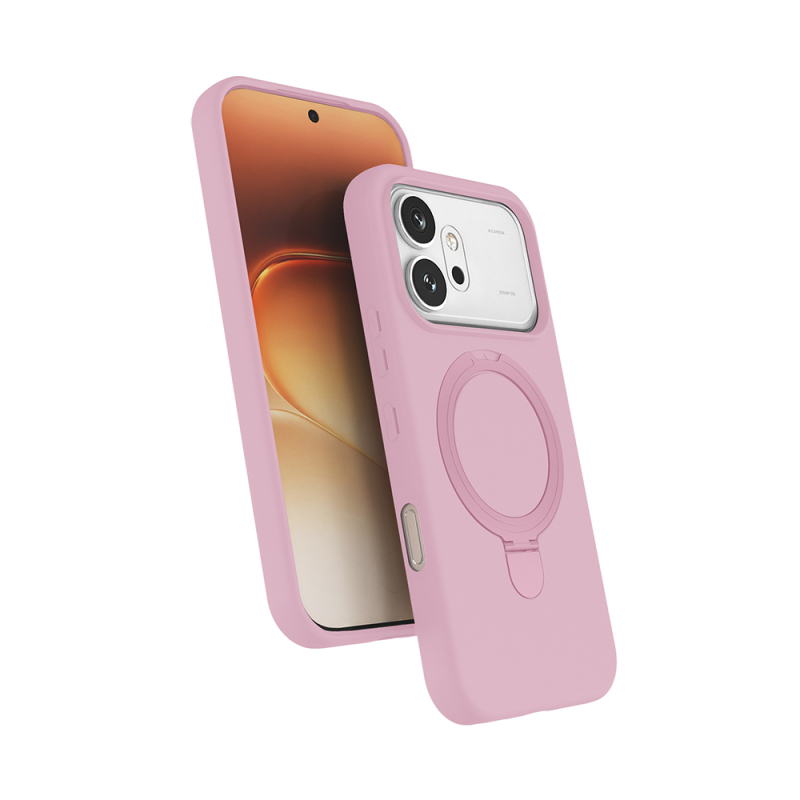 Honor 600 5G Kılıf M-safe Şarj Özellikli Standlı Zore Samara Kapak - 5