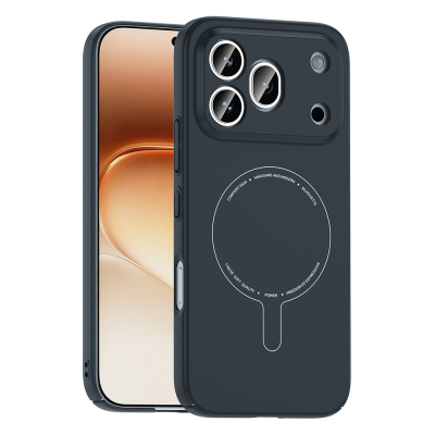 Honor 600 Pro 5G Case with M-Safe Charging and Camera Protection - Zore Elio Hard PC Cover - 1
