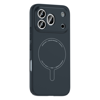 Honor 600 Pro 5G Case with M-Safe Charging and Camera Protection - Zore Elio Hard PC Cover - 4