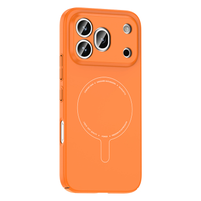 Honor 600 Pro 5G Case with M-Safe Charging and Camera Protection - Zore Elio Hard PC Cover - 5