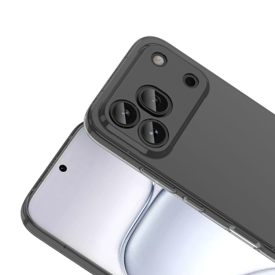 Honor 600 Pro 5G Kamera Korumalı M-Safe Şarj Özellikli Şeffaf Zore London Sert PC Kapak - 2