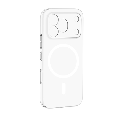 Honor 600 Pro 5G Kamera Korumalı M-Safe Şarj Özellikli Şeffaf Zore London Sert PC Kapak - 3