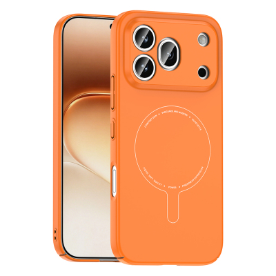 Honor 600 Pro 5G Kılıf M-Safe Şarj Özellikli Kamera Korumalı Zore Elio Sert PC Kapak - 2