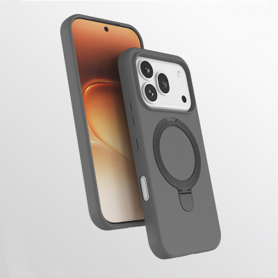 Honor 600 Pro 5G Kılıf M-safe Şarj Özellikli Standlı Zore Samara Kapak - 3