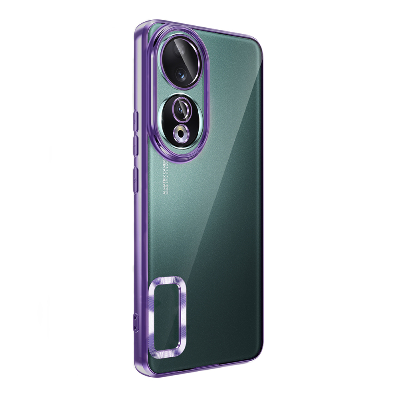 Honor 90 Kılıf Kamera Korumalı Logo Gösteren Zore Omega Kapak - 23