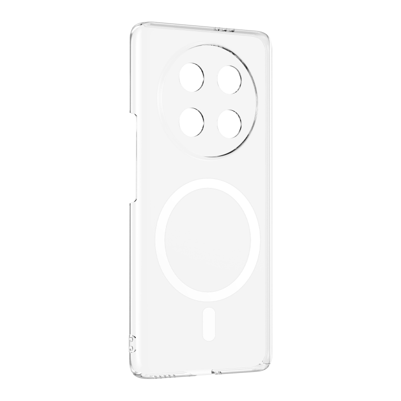 Honor Magic 7 Lite Kamera Korumalı M-Safe Şarj Özellikli Şeffaf Zore London Sert PC Kapak - 2