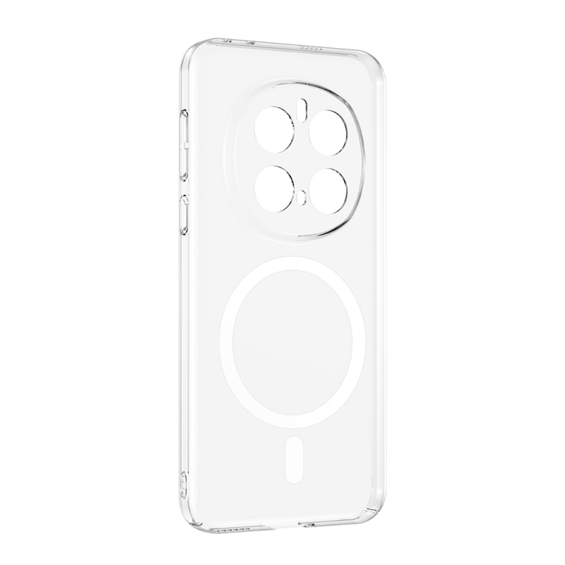 Honor Magic 7 Pro Camera Protected M-Safe Charging Transparent Zore London Hard PC Case - 2