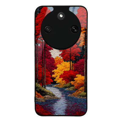 Honor Magic 8 Lite 5G Case with Camera Protection, Patterned Zore Lusi Cover - 4