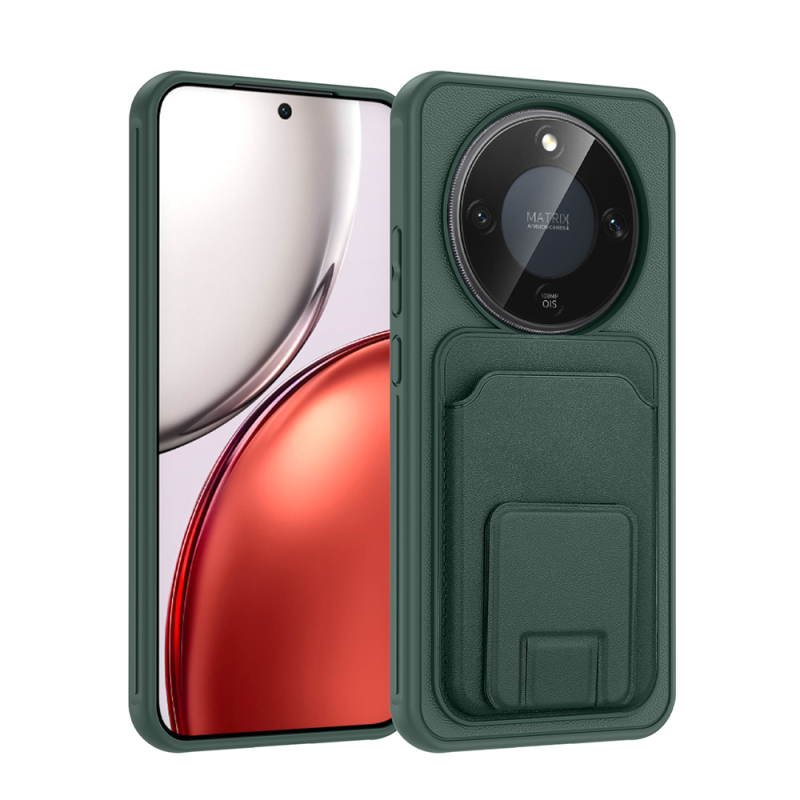 Honor Magic 8 Lite 5G Case with Card Holder TPU Zore Bikart Cover - 1