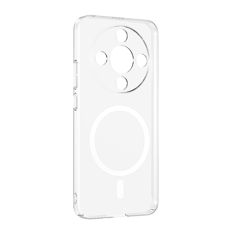 Honor Magic 8 Lite 5G Kamera Korumalı M-Safe Şarj Özellikli Şeffaf Zore London Sert PC Kapak - 2