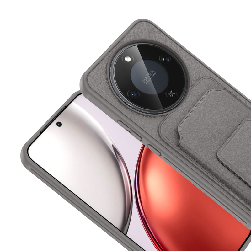 Honor Magic 8 Lite 5G Kılıf Kartlıklı TPU Zore Bikart Kapak - 9