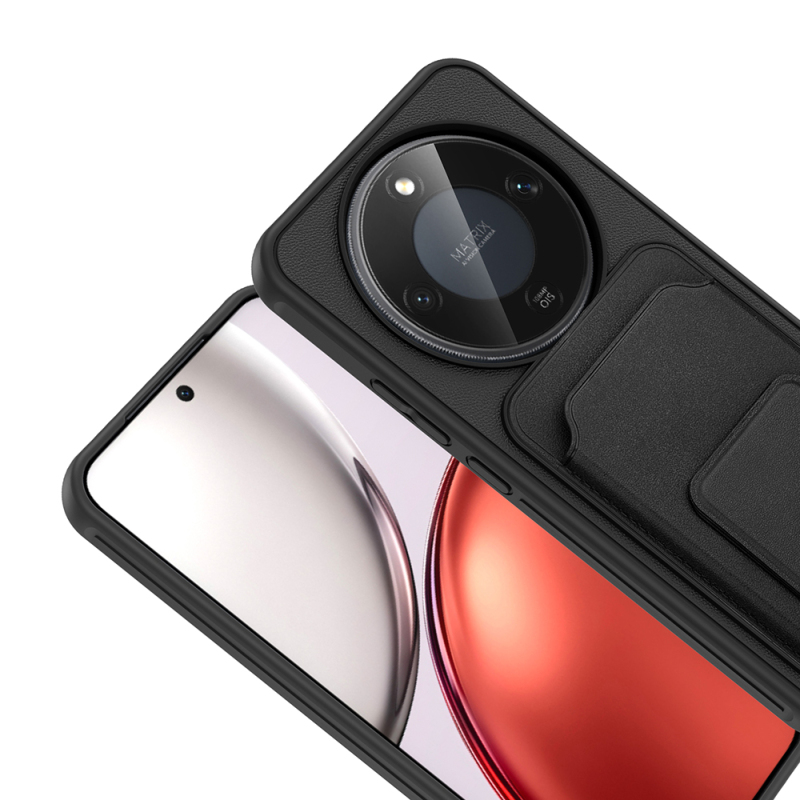 Honor Magic 8 Lite 5G Kılıf Kartlıklı TPU Zore Bikart Kapak - 12