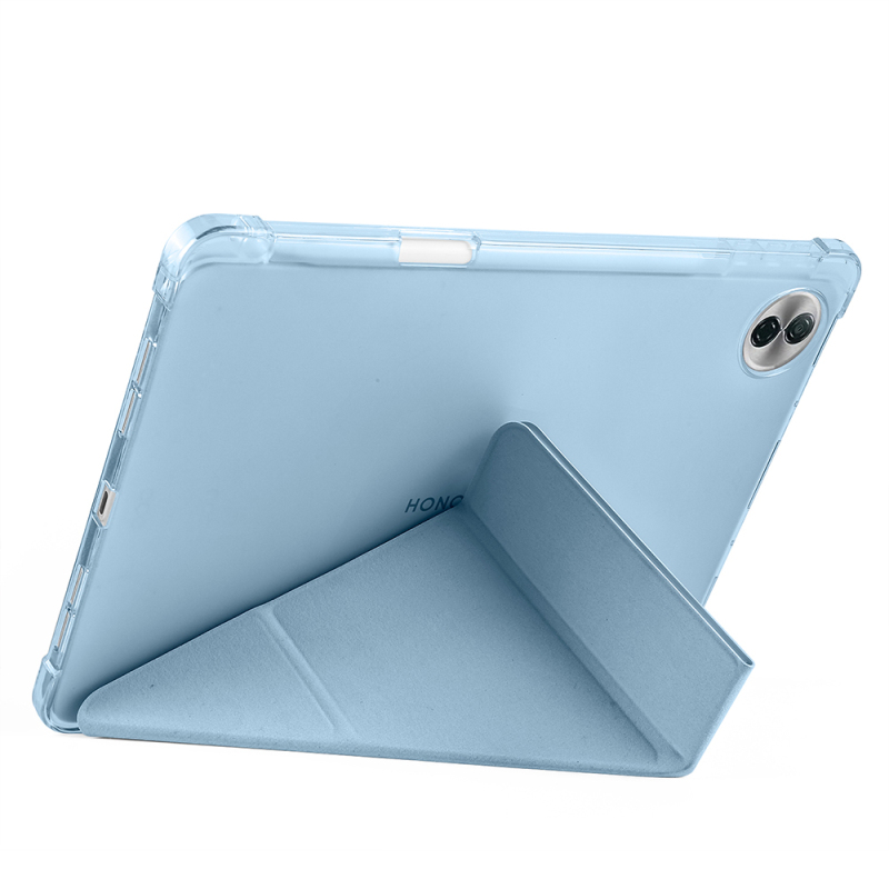 Honor Pad 10 12.1 Case Zore Tri Folding Stand Case with Pen Compartment - 35