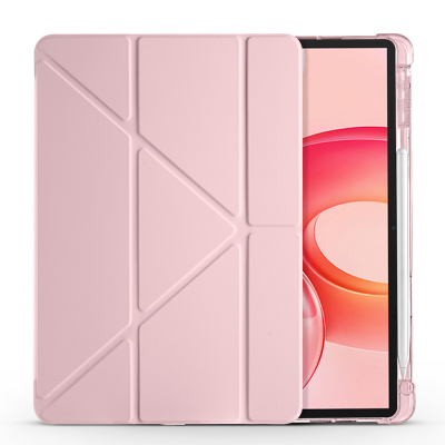 Honor Pad 10 12.1 Case Zore Tri Folding Stand Case with Pen Compartment - 10