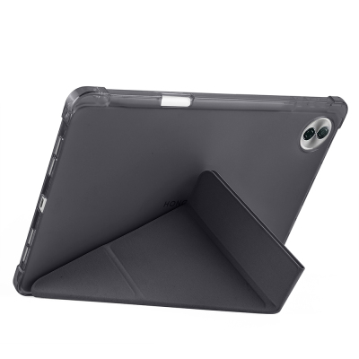Honor Pad 10 12.1 Kılıf Zore Tri Folding Kalem Bölmeli Standlı Kılıf - 31