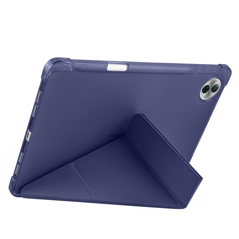 Honor Pad 10 12.1 Kılıf Zore Tri Folding Kalem Bölmeli Standlı Kılıf - 32