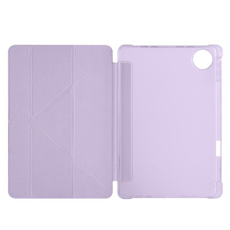Honor Pad 10 12.1 Kılıf Zore Tri Folding Kalem Bölmeli Standlı Kılıf - 38