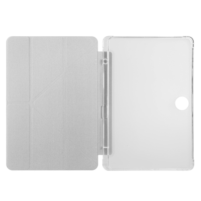 Honor Pad 9 Case Zore Tri Folding Pen Compartment Stand Case - 16