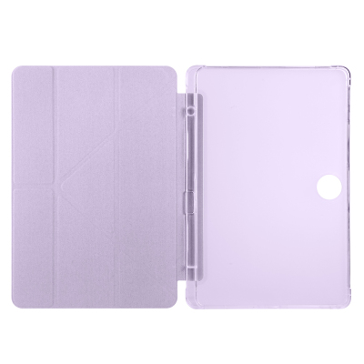 Honor Pad 9 Case Zore Tri Folding Pen Compartment Stand Case - 27