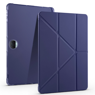 Honor Pad 9 Case Zore Tri Folding Pen Compartment Stand Case - 9