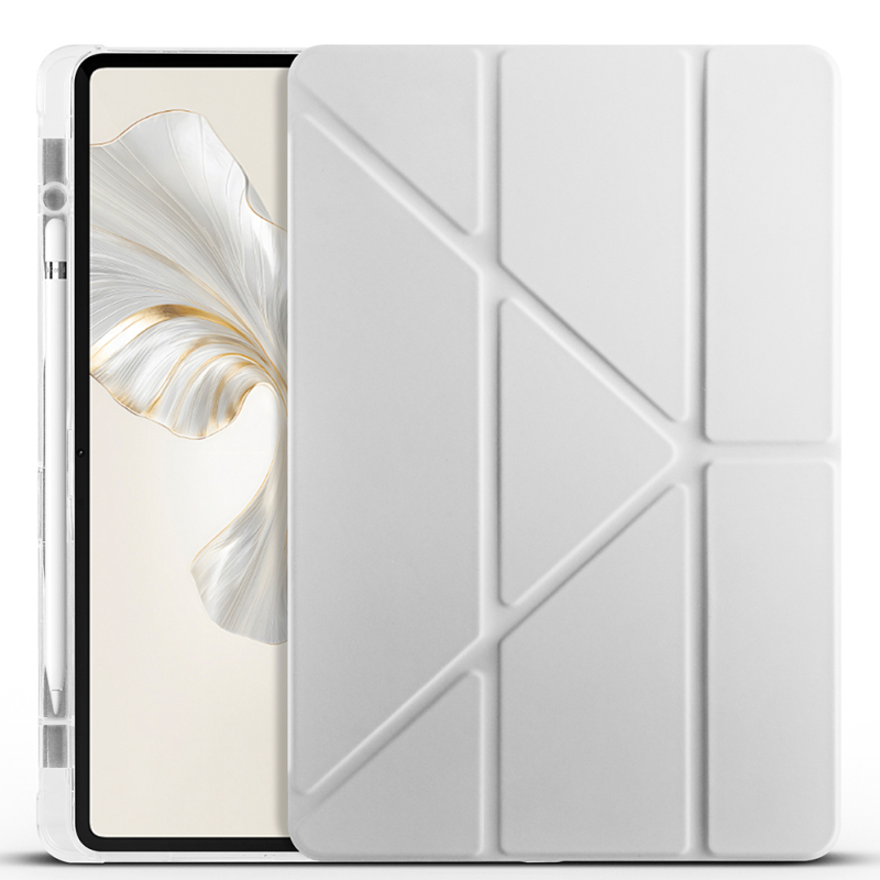 Honor Pad 9 Kılıf Zore Tri Folding Kalem Bölmeli Standlı Kılıf - 5