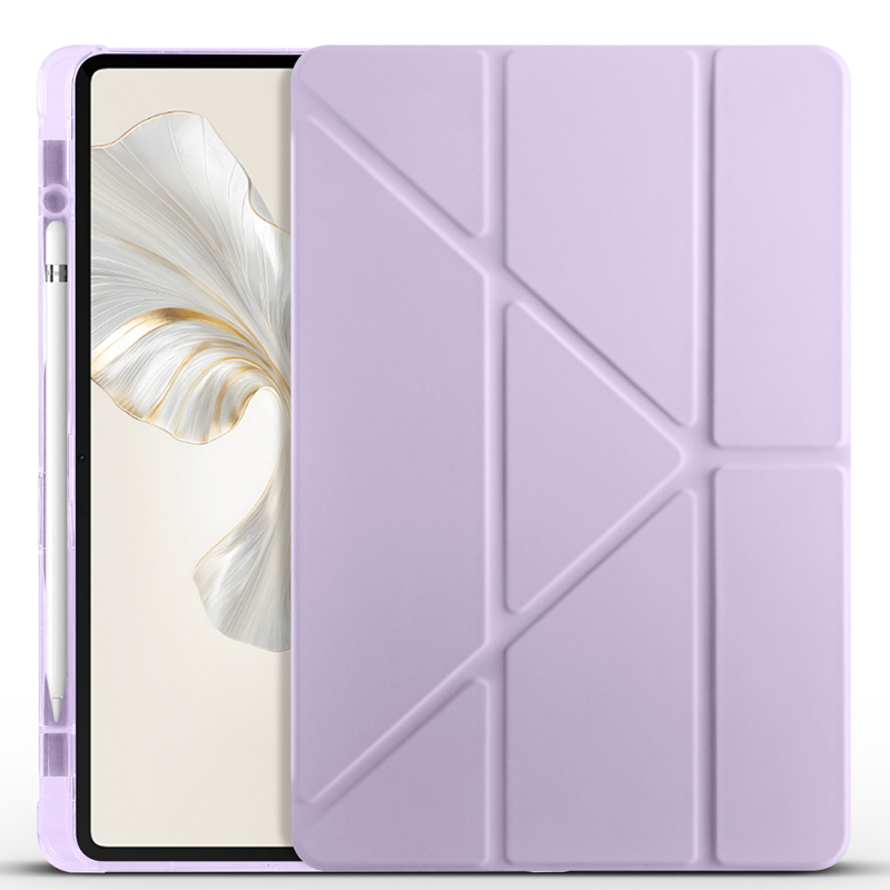 Honor Pad 9 Kılıf Zore Tri Folding Kalem Bölmeli Standlı Kılıf - 7