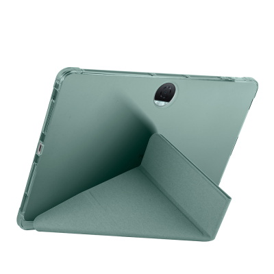 Honor Pad 9 Kılıf Zore Tri Folding Kalem Bölmeli Standlı Kılıf - 26