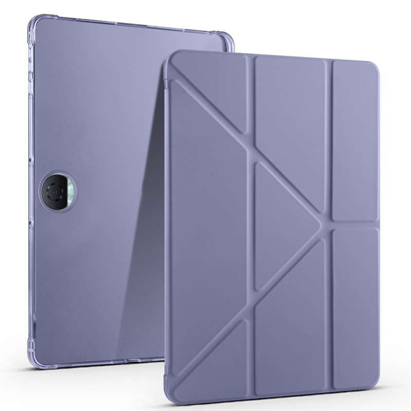 Honor Pad 9 Kılıf Zore Tri Folding Kalem Bölmeli Standlı Kılıf - 3