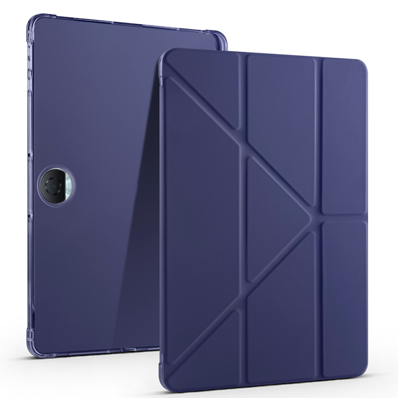 Honor Pad 9 Kılıf Zore Tri Folding Kalem Bölmeli Standlı Kılıf - 9