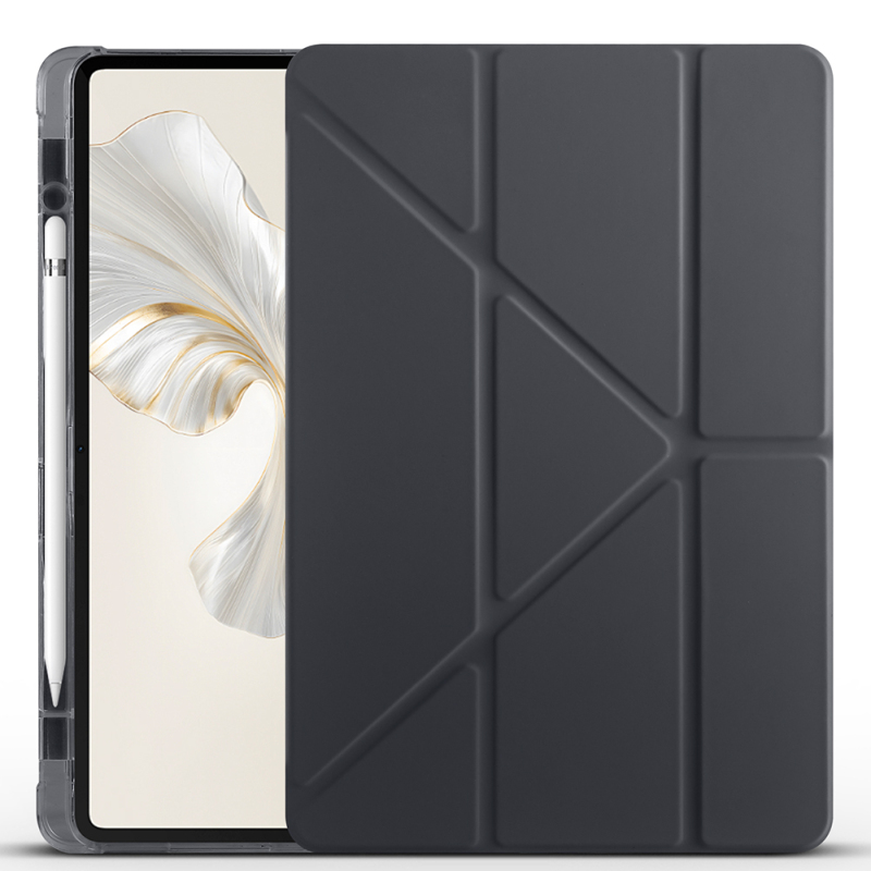 Honor Pad 9 Kılıf Zore Tri Folding Kalem Bölmeli Standlı Kılıf - 30